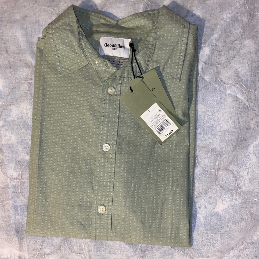 Goodfellow Men Casual Button Down Shirt